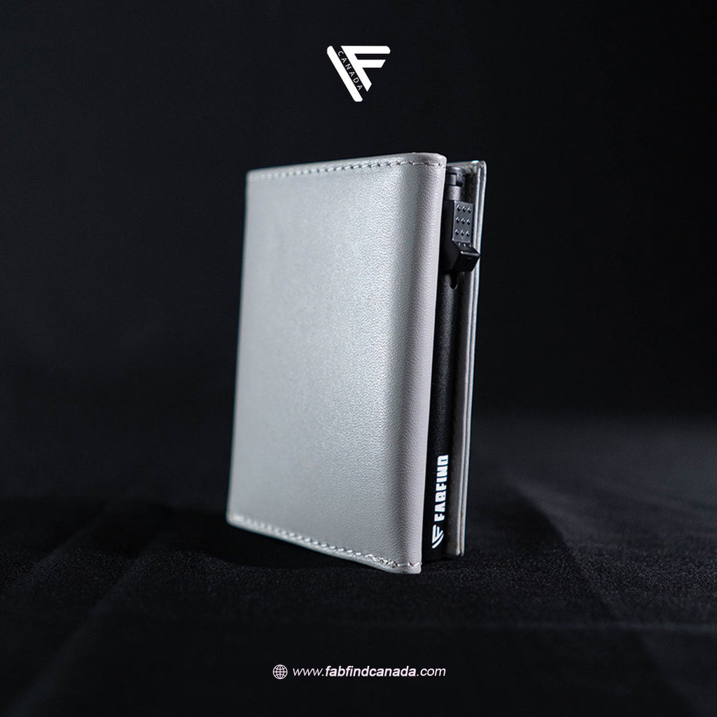 Genuin leather full grain ( ASH WHITE )