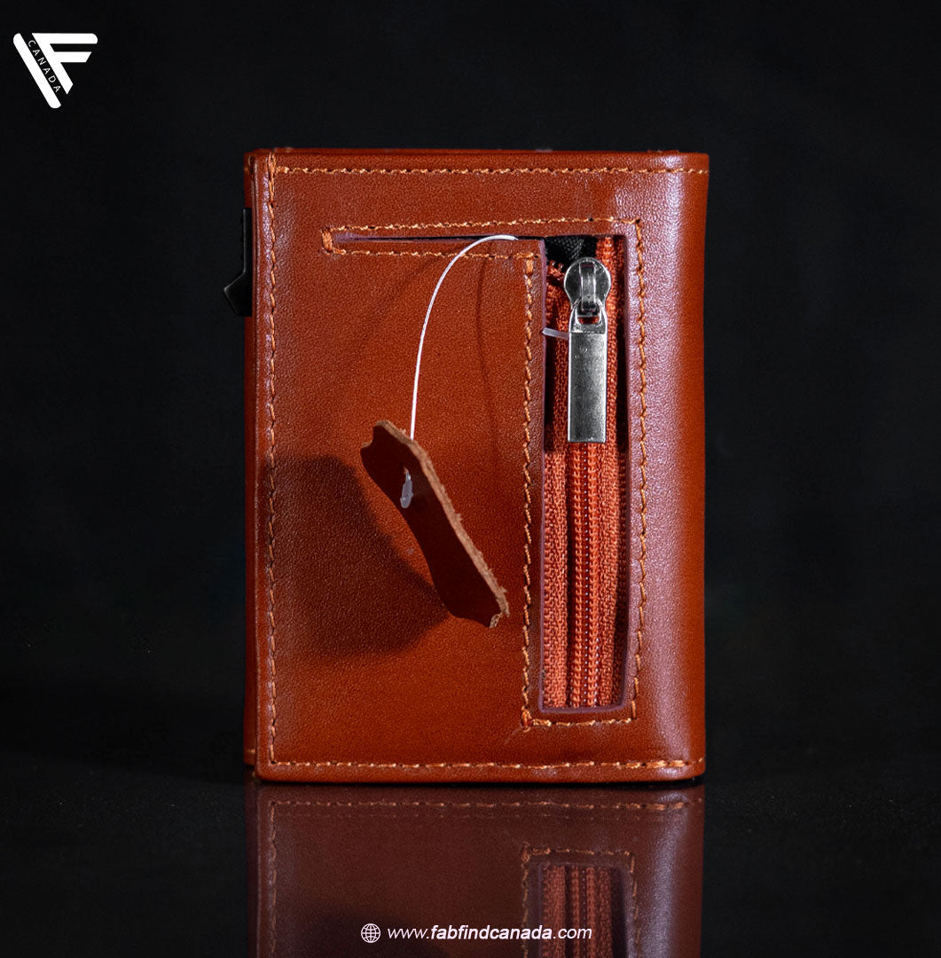 Genuine leather full grain (Camel )