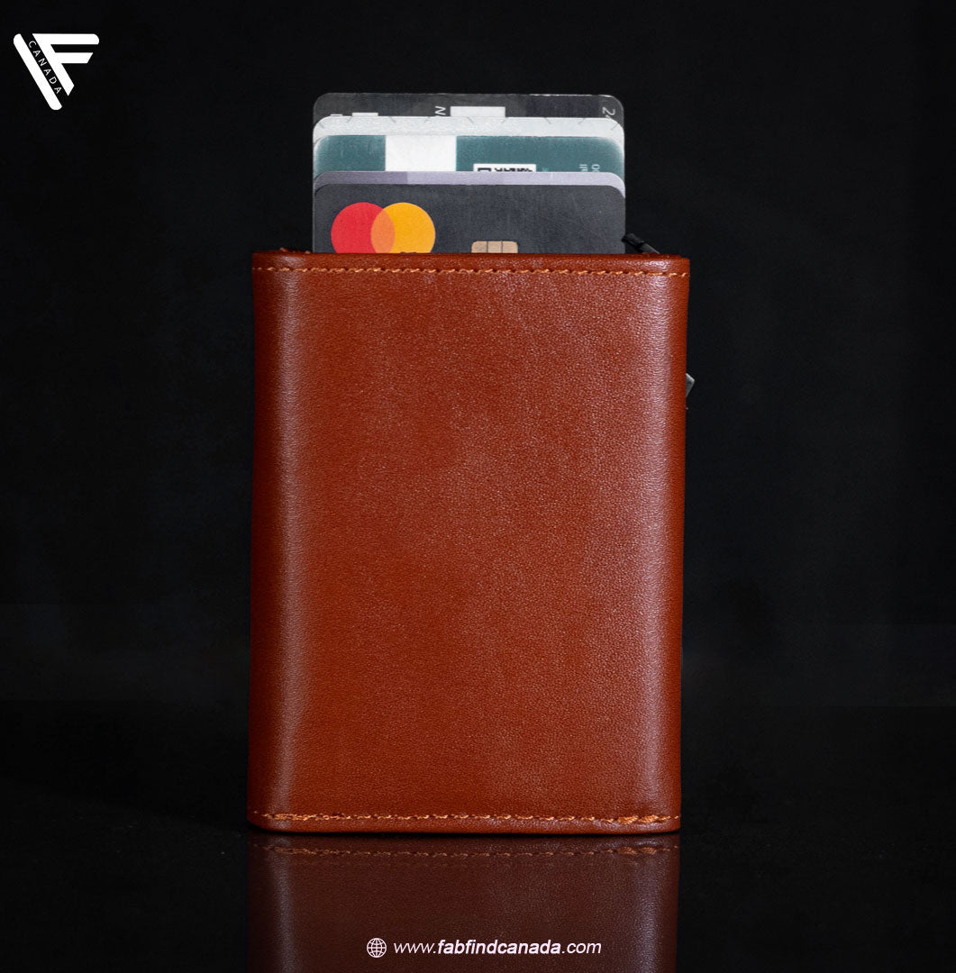 Genuine leather full grain (Camel )