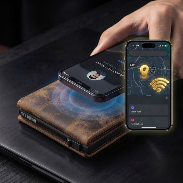 The Heritage Brown +Tracker & NFC Combo