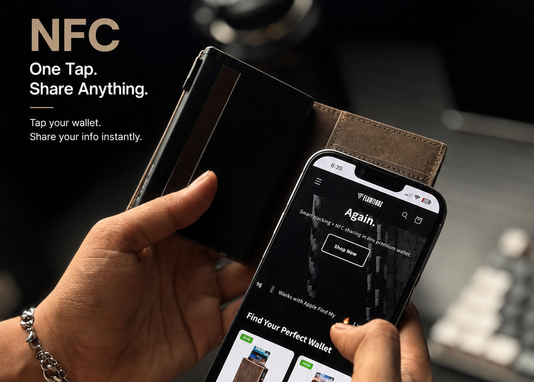 FabFind Wallet Tracker & NFC Tag