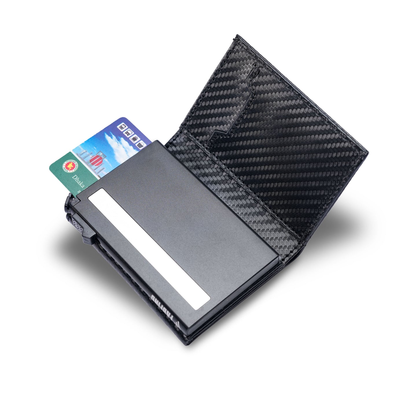 Carbon Wallet ( Micro fiber leather )