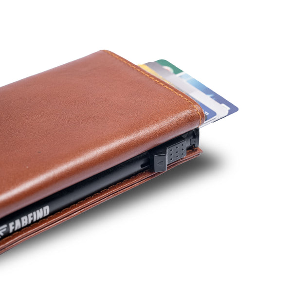 Premium leather full grain (Camel)