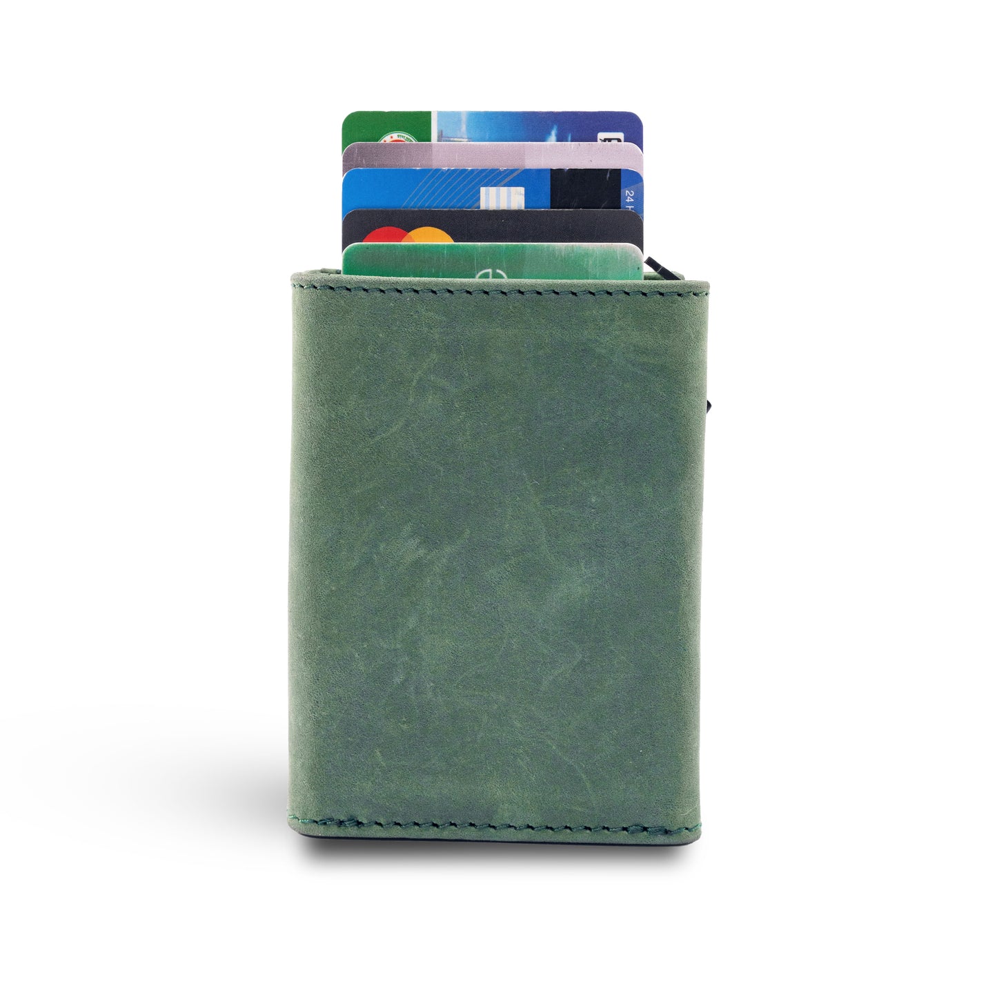Crazy horse leather ( Olive )