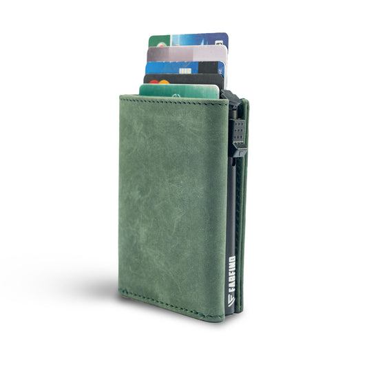 Crazy horse leather ( Olive )