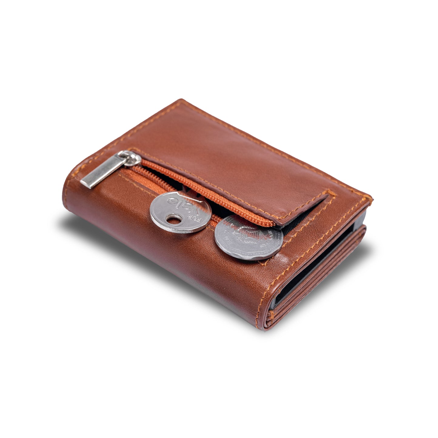 Genuine leather full grain (Camel )
