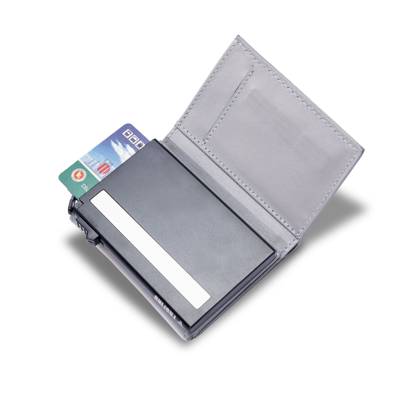 Genuin leather full grain ( ASH WHITE )