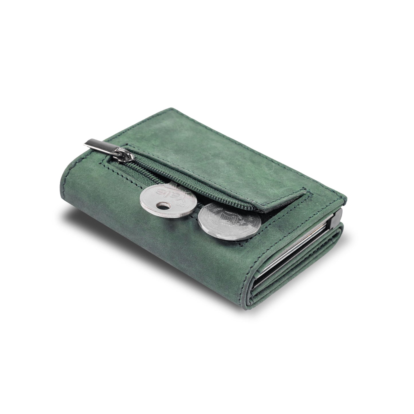 Crazy horse leather ( Olive )
