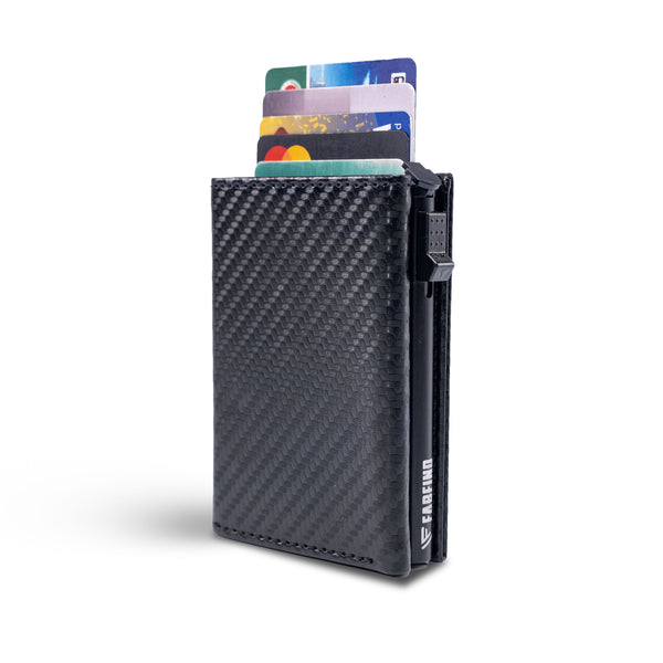 Carbon Wallet ( Micro fiber leather )
